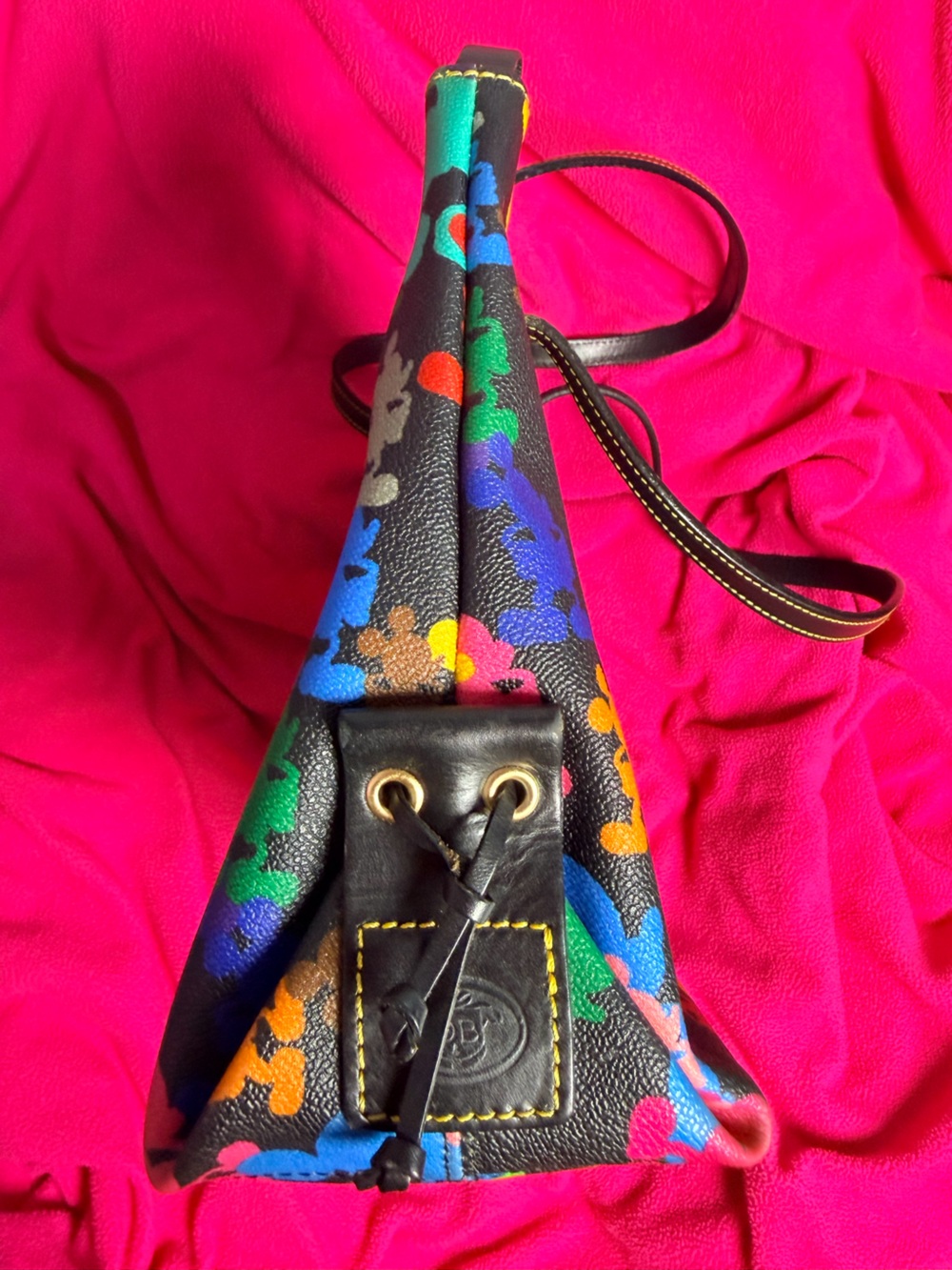 Dooney & Bourke Multicolor Mickey Silhouette Tote Bag - Picture 7 of 11